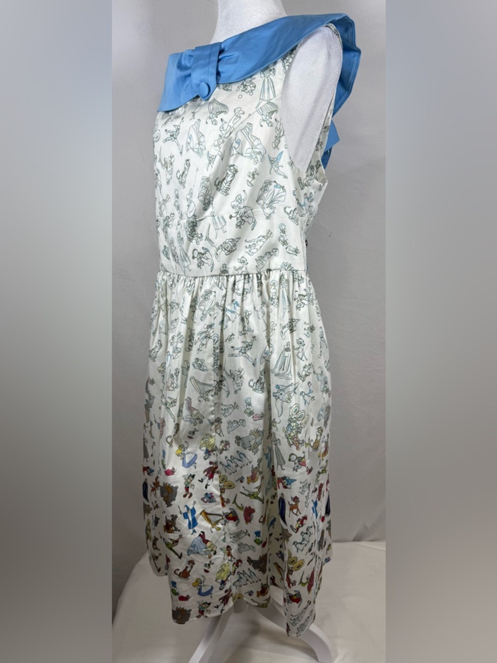 NWT Disney Parks sleeveless Disney character Ink and Paint dress 3X(No belt) - Picture 6 of 13
